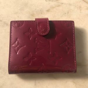 Authentic Louis Vuitton Wallet plum